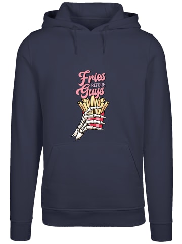 F4NT4STIC Hoodie Anti Valentinstag Fries in marineblau