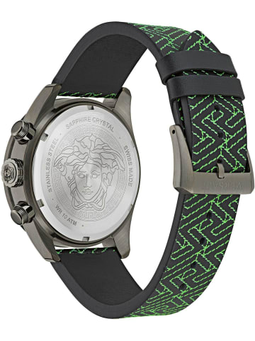 Versace Analoguhr für Herren in Schwarz