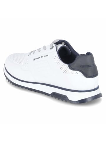 Tom Tailor Schnürhalbschuh in weiss