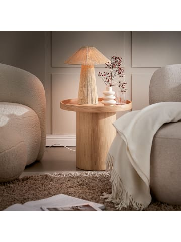 Butlers Tischleuchte WEAVER in Beige