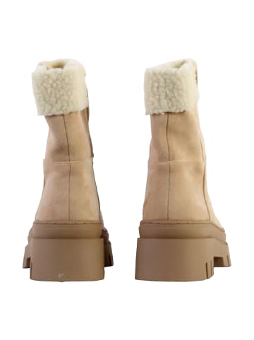 Divine Factory Stiefel mit Reißverschluss Beige