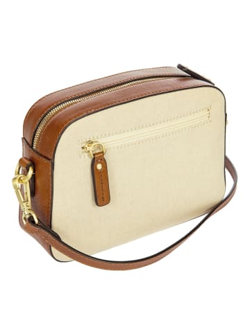 BRIC`s Volterra Trama Umhängetasche Leder 21 cm cappuccino