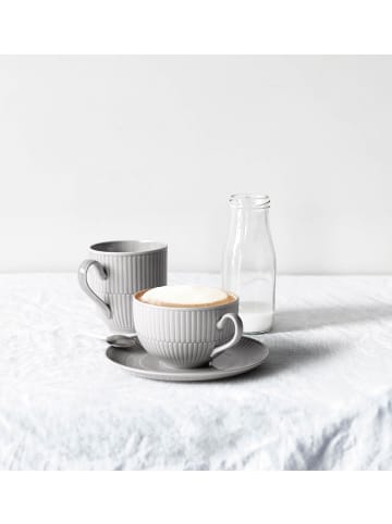 Seltmann Weiden 6er Set Milchkaffeetassen mit Untertassen Amina 350 ml in Seladon