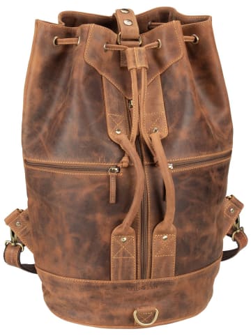 Greenburry Rucksack Vintage in Sattelbraun