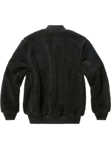Brandit Fleecejacke/Fleecepullover "MA1 Sherpa Jacket" in Schwarz