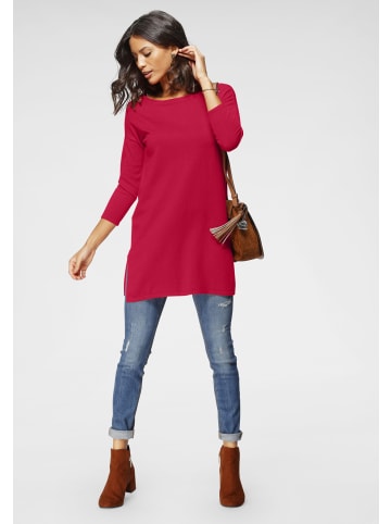 Laura Scott Longpullover in hellrot