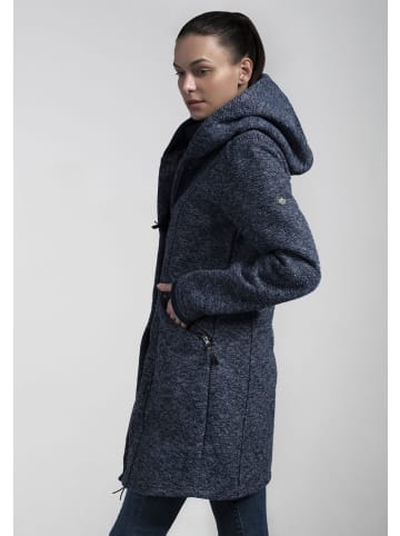 Polarino Strickmantel in marine