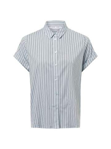SAMSOE & SAMSOE Bluse Majan in hellblau marine - 0004
