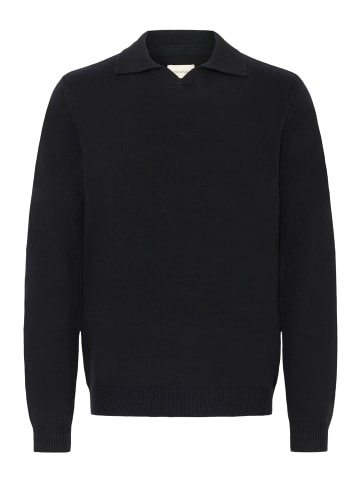 BLEND Strickpullover BHRANKO POLO in Schwarz