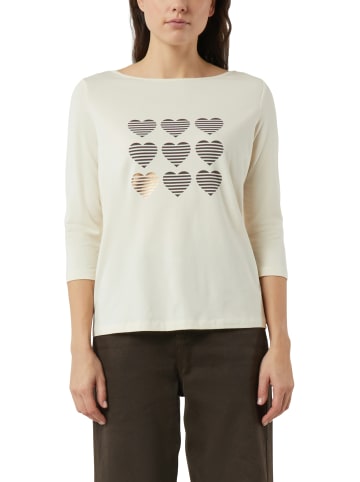 comma Shirt in beige schoko