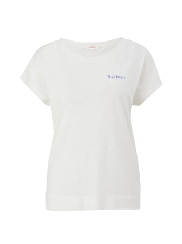 s.Oliver T-Shirt in 02D0_ecru