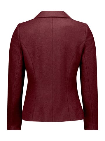 Betty Barclay Wollblazer mit aufgesetzten Taschen in Maroon Banner