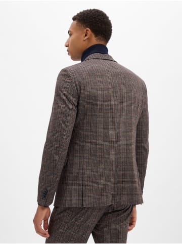 Finshley & Harding London Baukasten-Sakko Brixdon in braun marine