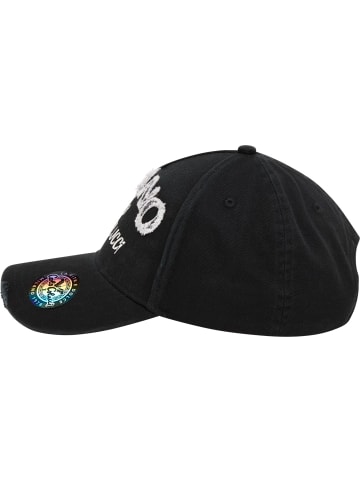 Carlo Colucci Baseball Cap Depaul in Schwarz