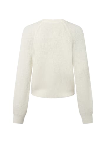 comma Strickjacke in ecru - 0001