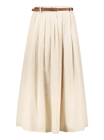 CARTOON A-Linien-Rock mit Gürtel in Pearl Vanila