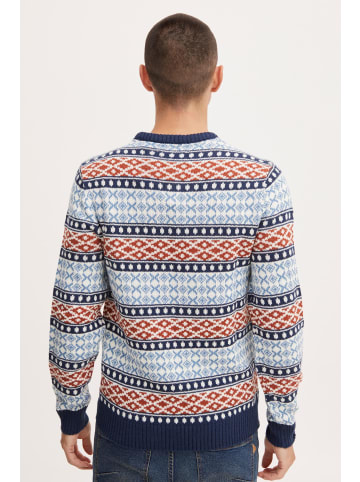 BLEND Norwegerpullover BHTjorben in Mittelblau