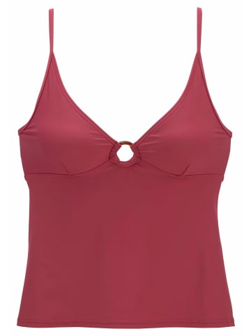 S. Oliver Tankini-Top in rostrot