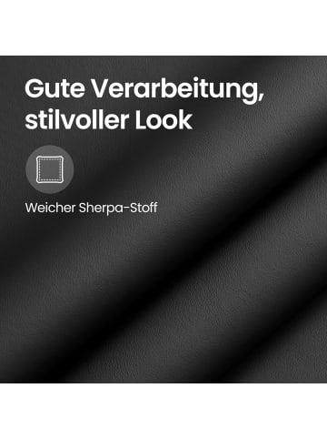 VASAGLE 4er-Set: Barhocker Tyra in Schwarz - (B)43 x (H)(88-108) x (T)46.5 cm