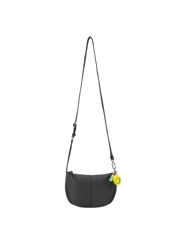 FREDs BRUDER Take A Smile Umhängetasche Leder 24 cm black