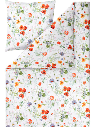 Estella Seersucker Bettwäsche in rot