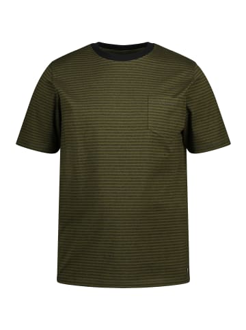 JP1880 Kurzarm T-Shirt in moosgrün