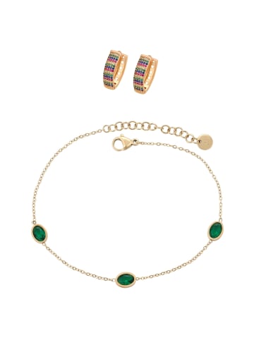 faina Women Jewelry Set in gold