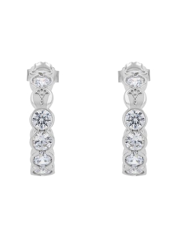 JOOP! Creolen Silber 925, rhodiniert in Silber