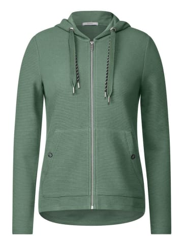 Cecil Sweatshirt in raw salvia green