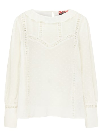 myMo ROCKS Damen Bluse in Weiss