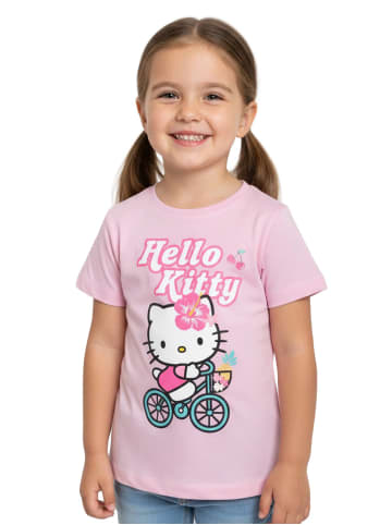 Hello Kitty Hello Kitty T-Shirt Bike Shirt Oberteil kurzärmlig in rosa