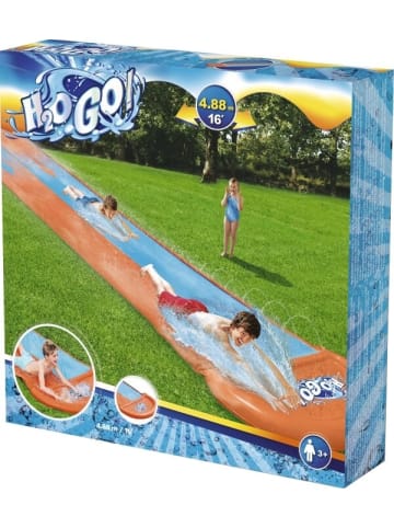 Bestway H2OGO! Wasserrutsche Double, 448 cm - 3-12 Jahre