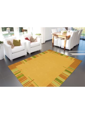 Kurzflor Teppich Johanna 4044 in Orange