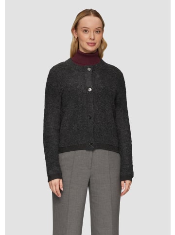 s.Oliver BLACK LABEL Strickjacke langarm in Grau