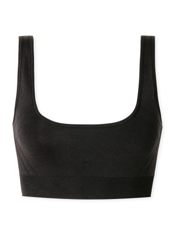 Schiesser Bustier Casual Seamless in schwarz