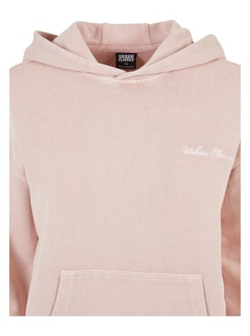 Urban Classics Urban Classics Damen Ladies Small Embroidery Terry Hoody in pink