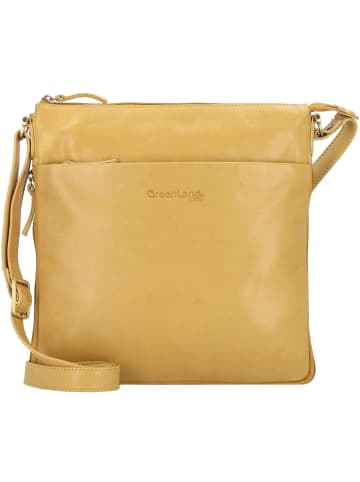Greenland Nature Nature Umhängetasche Leder 28 cm safran