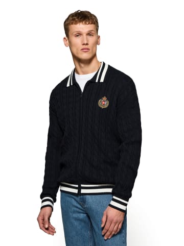 Polo Club Cardigan in Navyblau