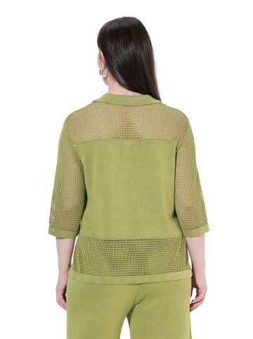 Ulla Popken Pullover in pistazie