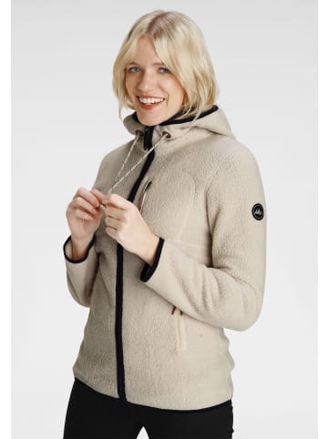 Polarino Fleecejacke in beige