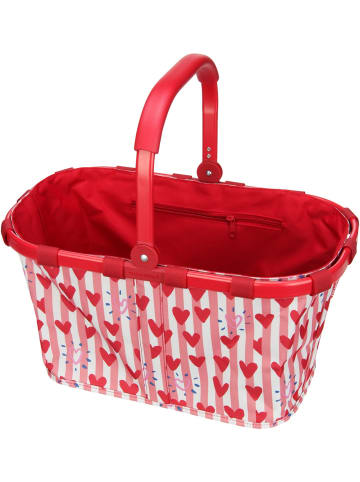 Reisenthel Einkaufstasche carrybag frame in Hearts & Stripes