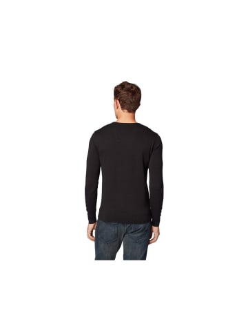 Tom Tailor V-Pullover für Herren in schwarz