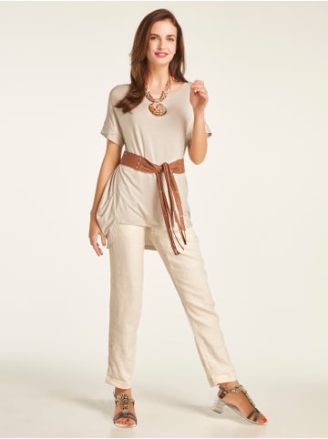 Heine Leinenhose in beige