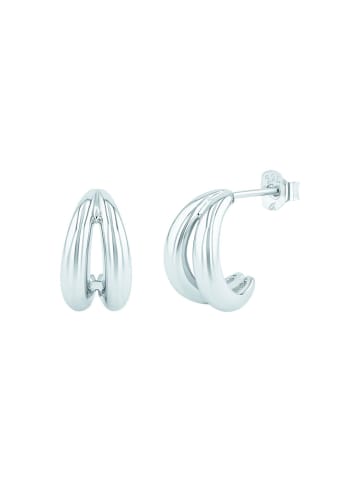 Noelani Creolen Silber 925, gelbvergoldet in Silber