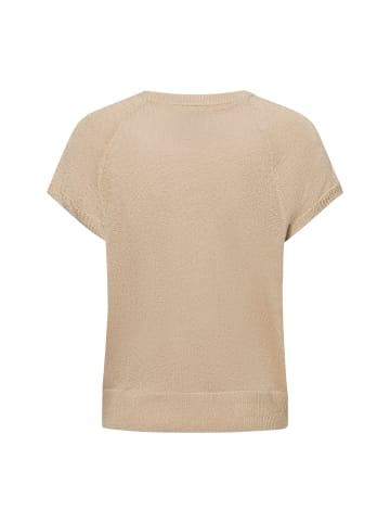 NÜMPH Pullover Nuflounce Darlene in beige gold - 0001