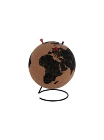 Present Time Ornament World Globe Large - Schwarz - Ø20cm