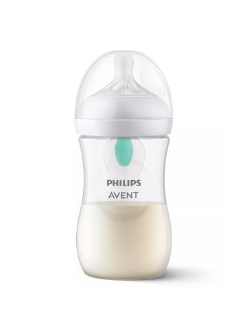 Philips Avent PP-Flasche Natural Response 260ml mit AirFree Ventil in weiss