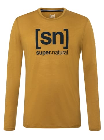 super.natural Merino Longsleeve in gelb