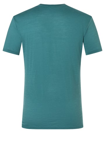 super.natural Merino Funktionsshirt in petrol