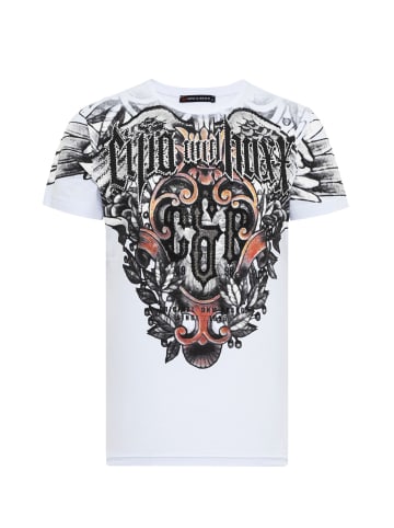 Cipo & Baxx T-Shirt in WHITE
